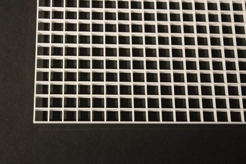 Plastic Eggcrate White