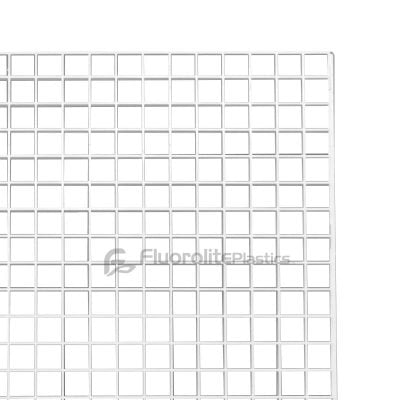 eggcrate white plastic