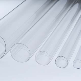 Plastic tube guard for fluorescent and led light cover