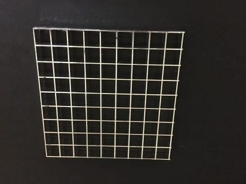 Sliver Plastic Egg Crate .5 x.5 x .5