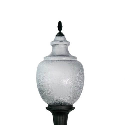 finial on top of acorn