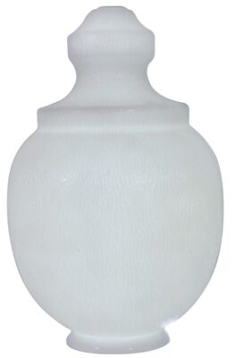 white street acorn globe