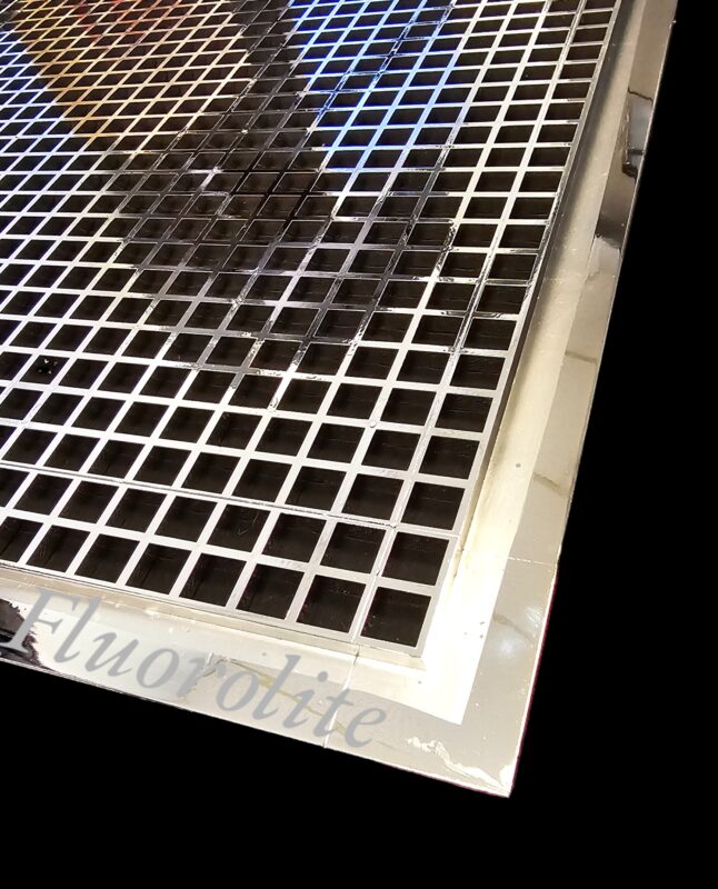 2x4 parabolic with flange p2