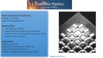 parabolic flange louver