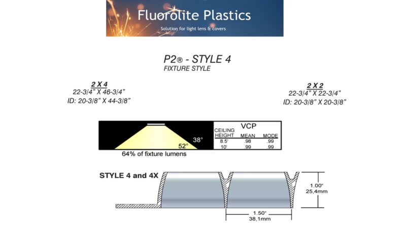 parabolic with flange 2x4 STYLE 4