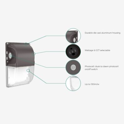Outdoor LED Wall Pack fixture