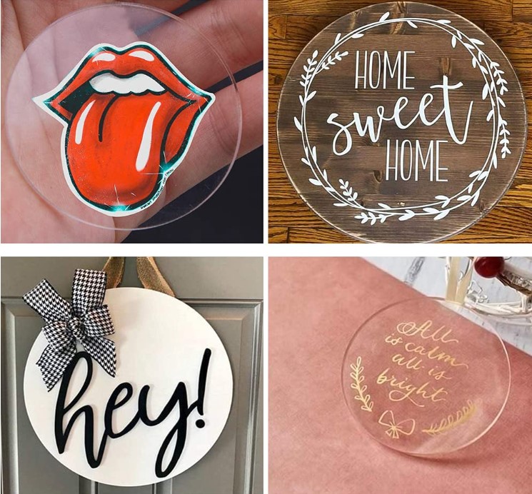 Plexiglass Disc round