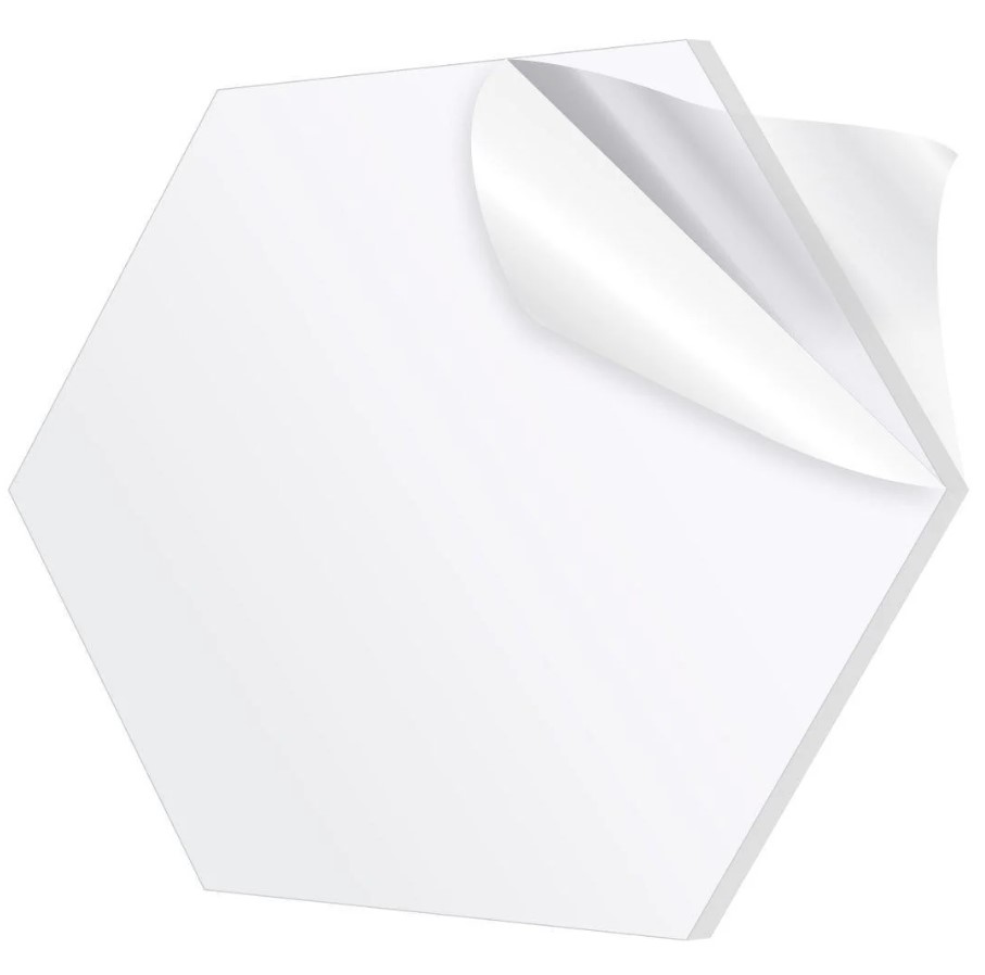 hexagon clear plexi