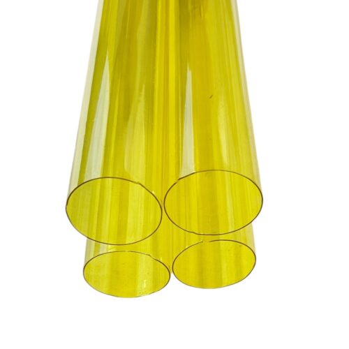 PrimeLights 48 T8 4' Colored Fluorescent Tube Guard / Light Cover Sleeves - QTY 48
