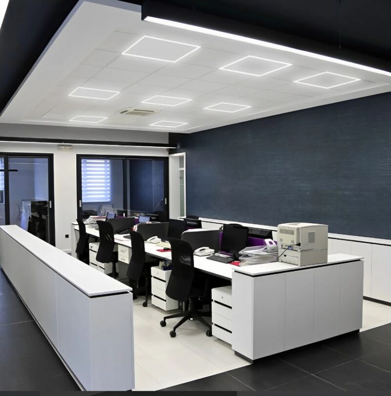 One Frame 2 Led Light LED Ceiling Frame Light | 2 x 2 and 2 x 4 Ceiling Panel Fixture