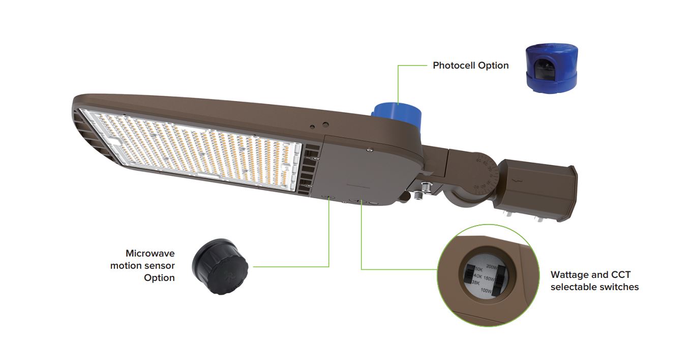 photocell option for area light AR05