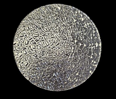 cracked ice round disc
