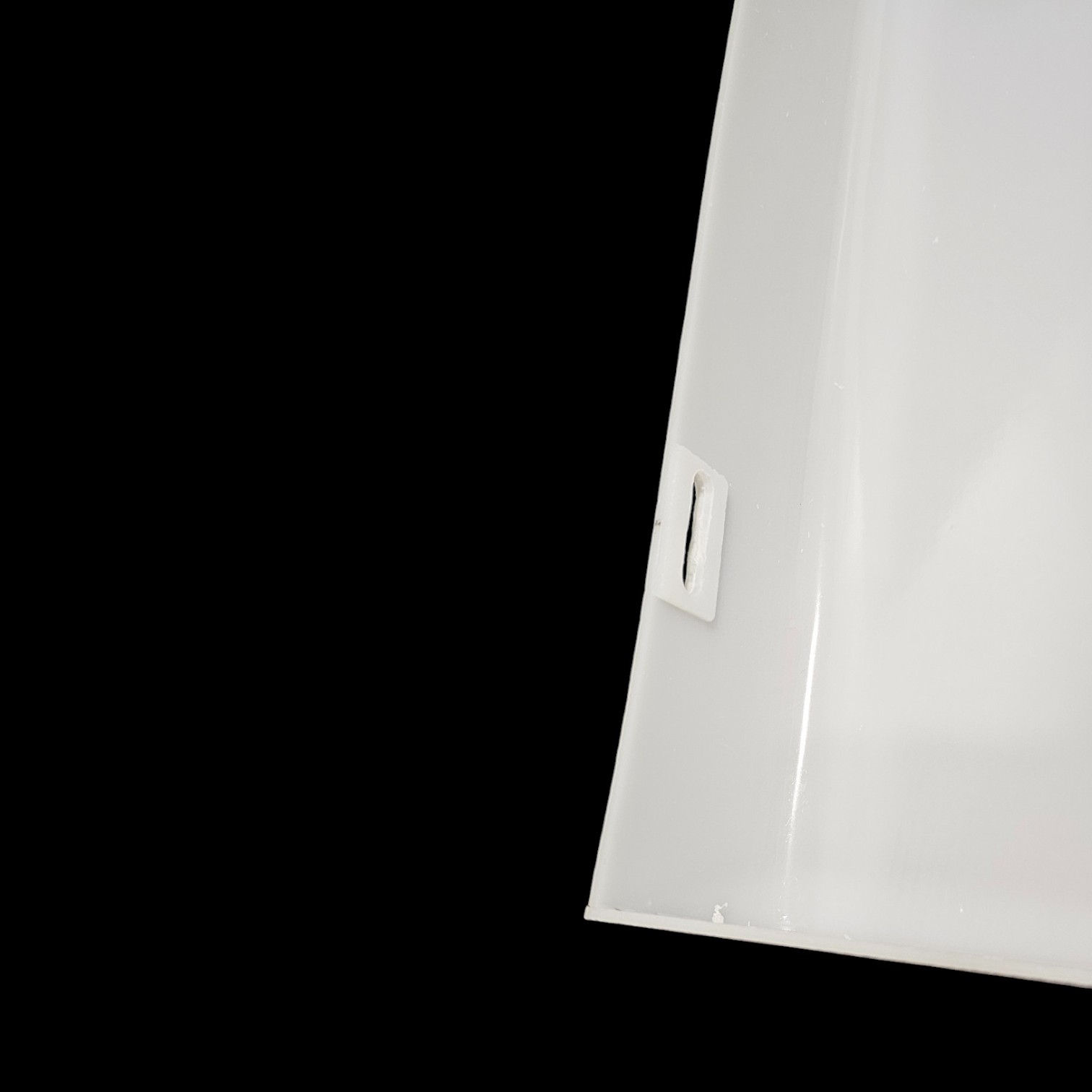 Hole for the snap in lens