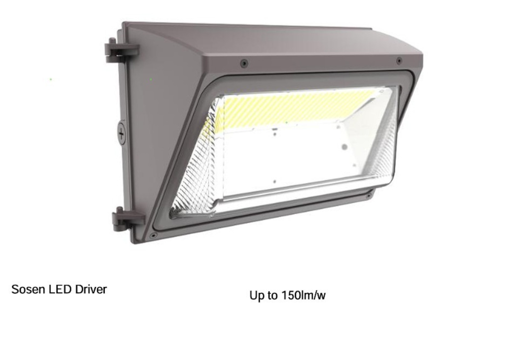 led driver up to 150lm wall pack