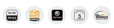 DLC and UL certified