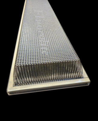 vapor tight gasket light cover