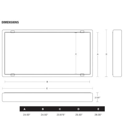 F 6028 light cover