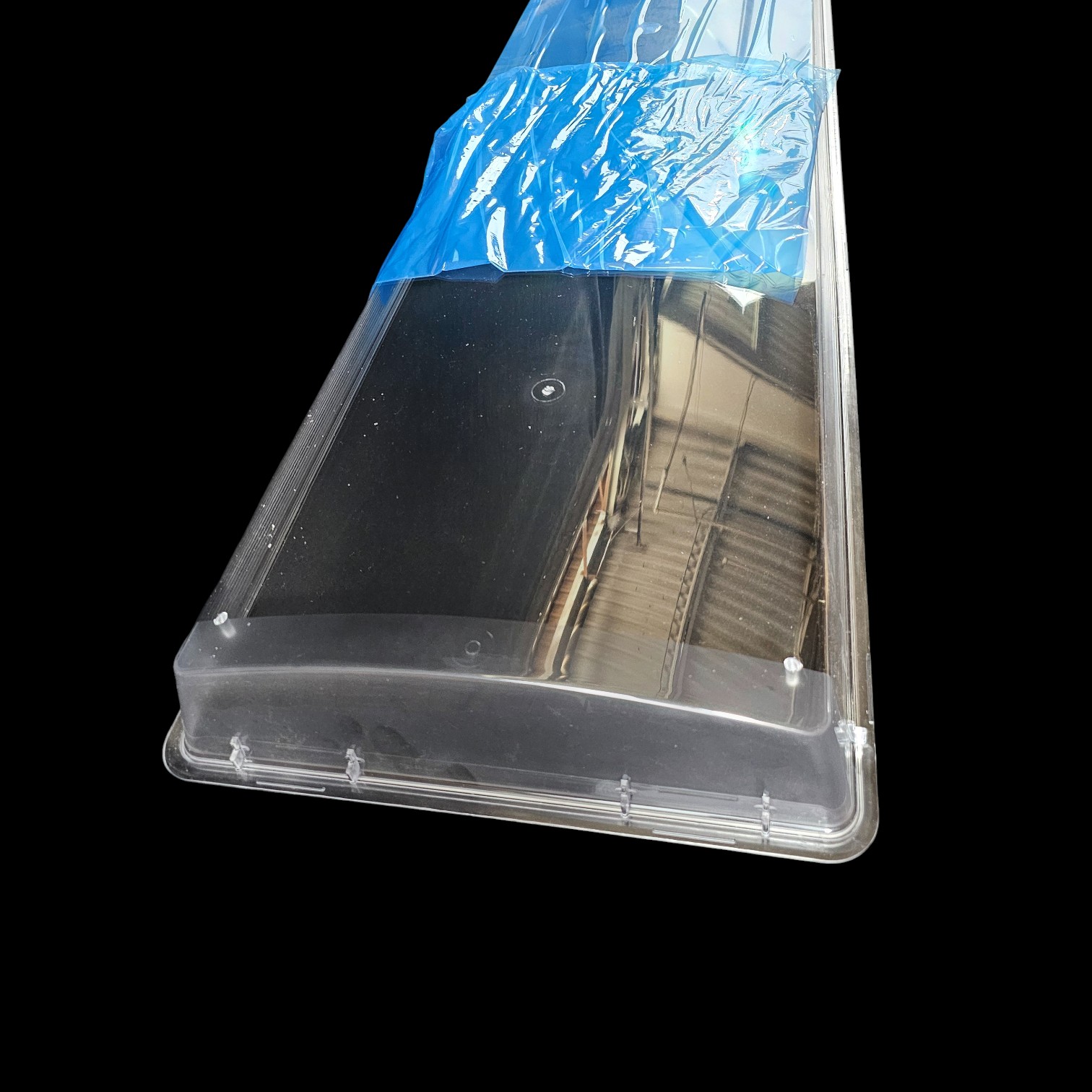 clear polycarbonate vaportight lens