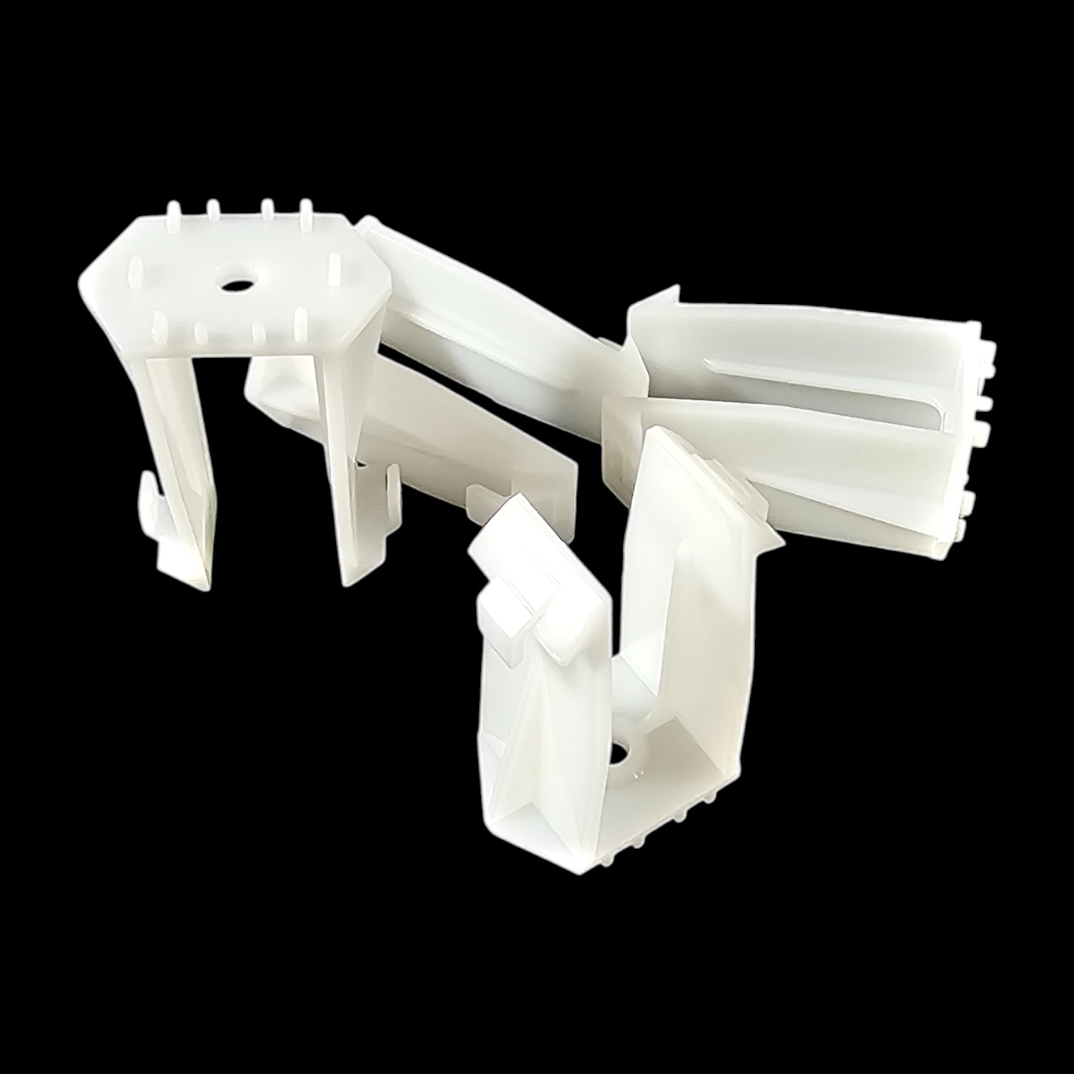 white clips for tray in vaportight