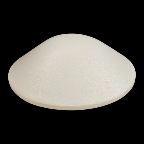 white round light covers