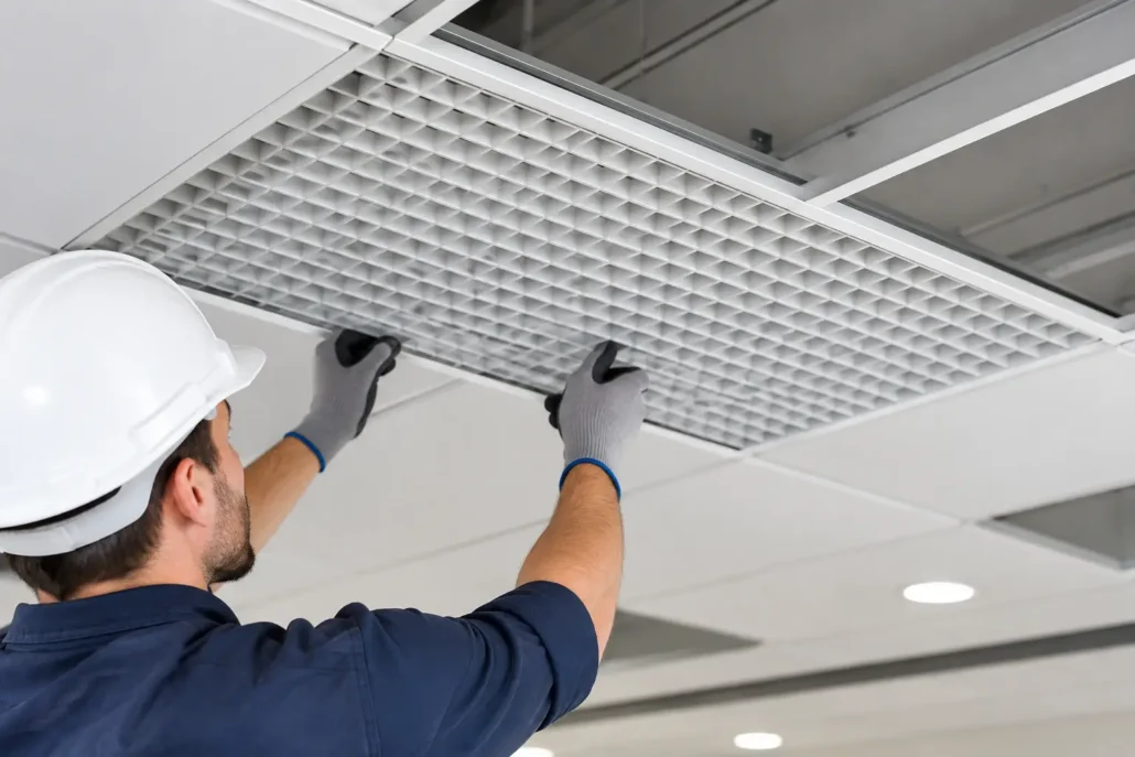 2'x2 Egg Crate Ceiling Sizing and Replacement