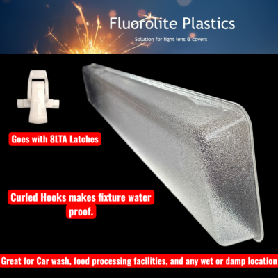 4ft vapor tight fixture lens
