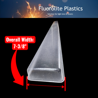 8 ft vapor tight fixture lens