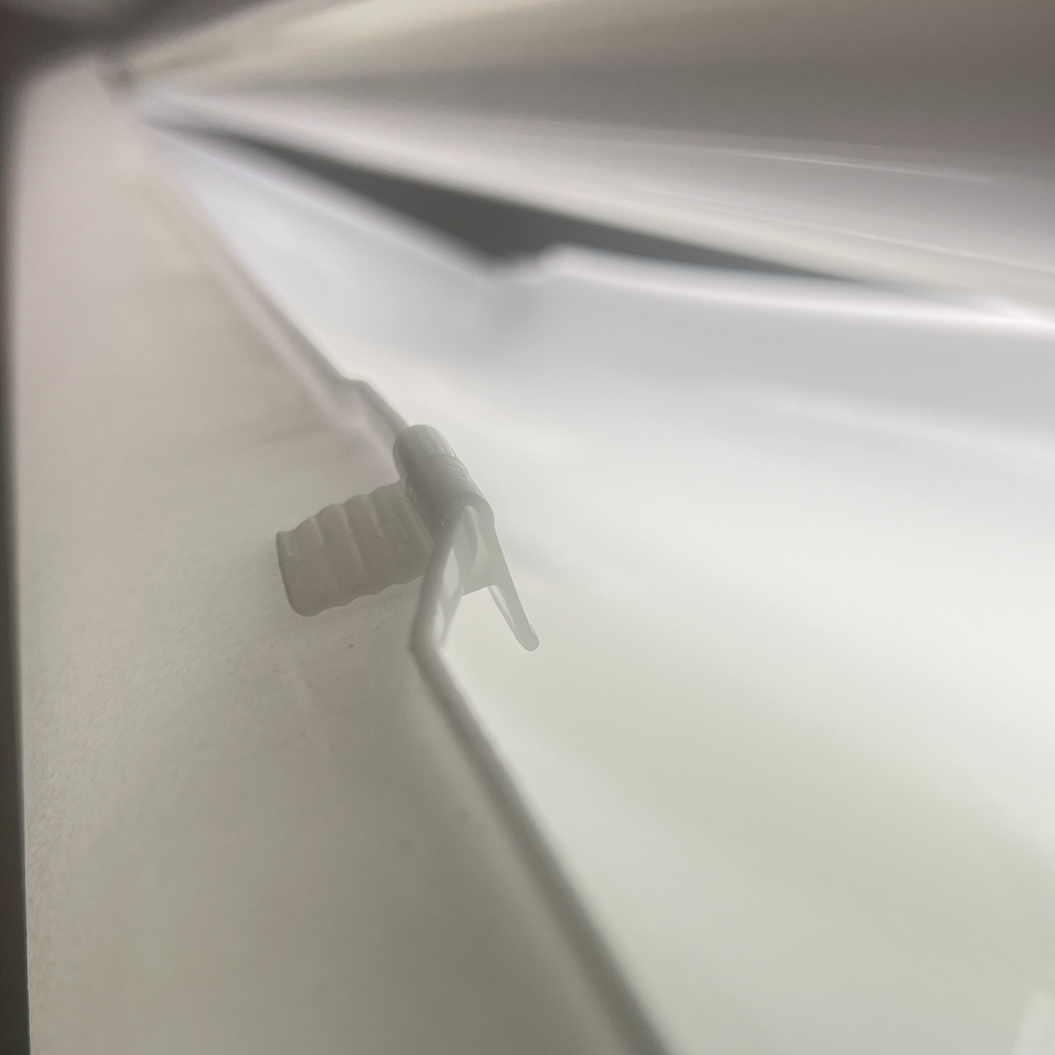 Clips for lithonia light cover