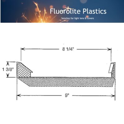 F 2223 wraparound fixture diffuser