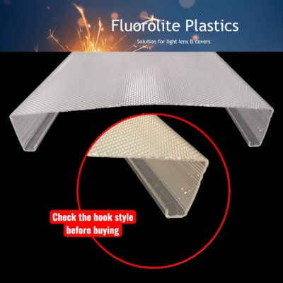 F 2260 wraparound fluorescent light cover