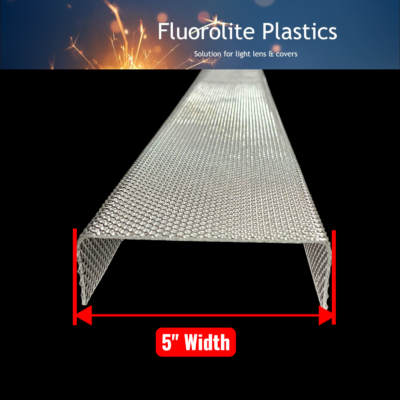 wrap around ceiling light lens