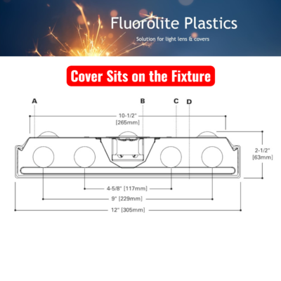 F 2650 wraparound light cover