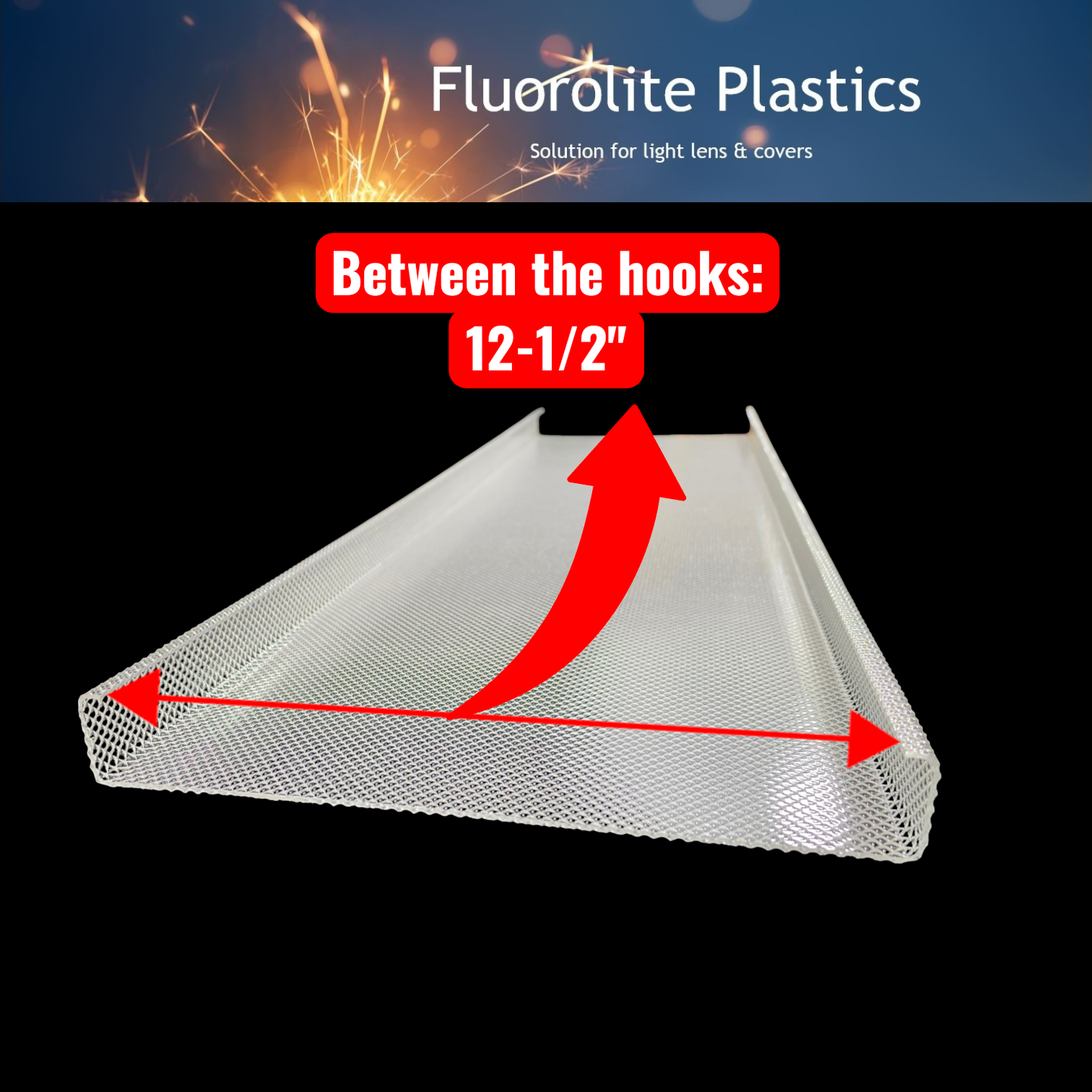 Fluorescent light diffuser replacement
