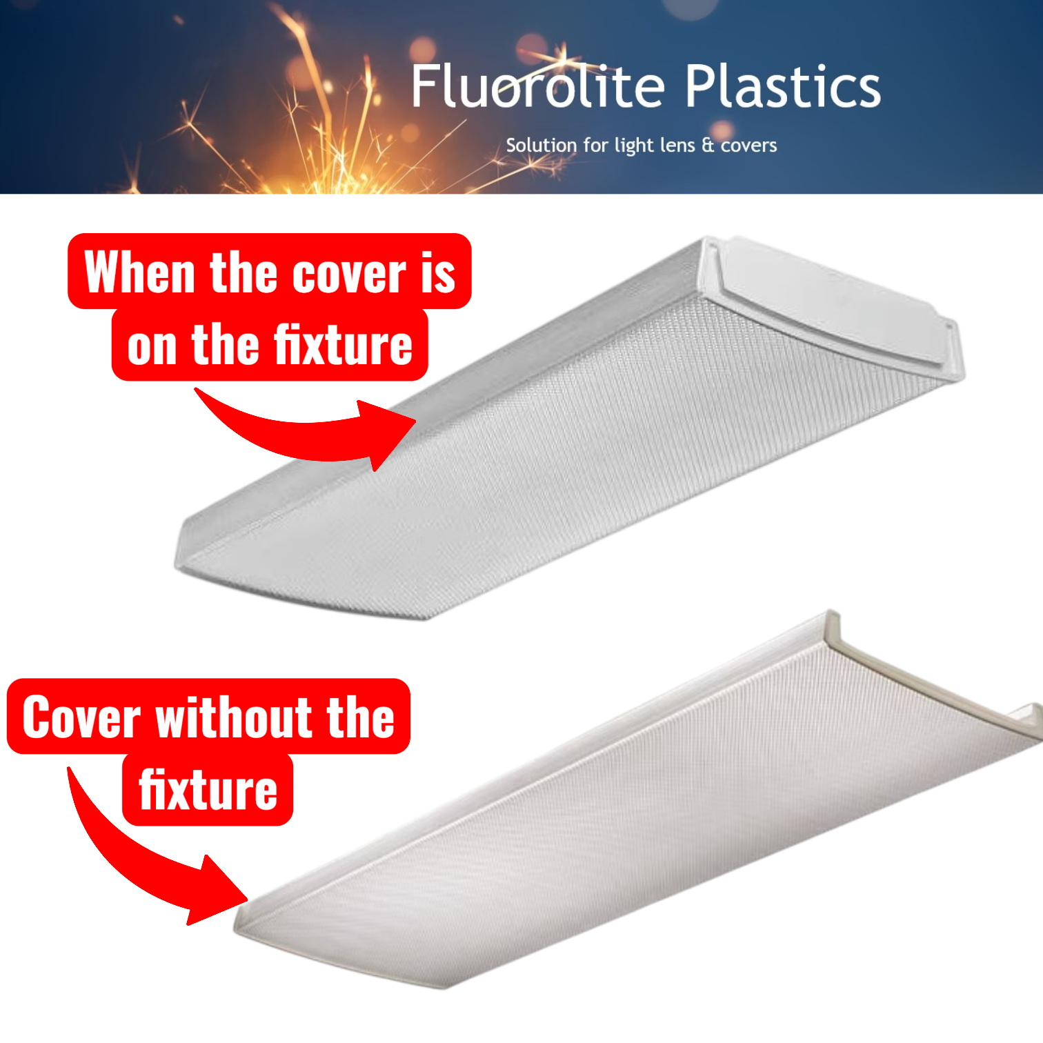 Lithonia LED light fixture cover D2LB48