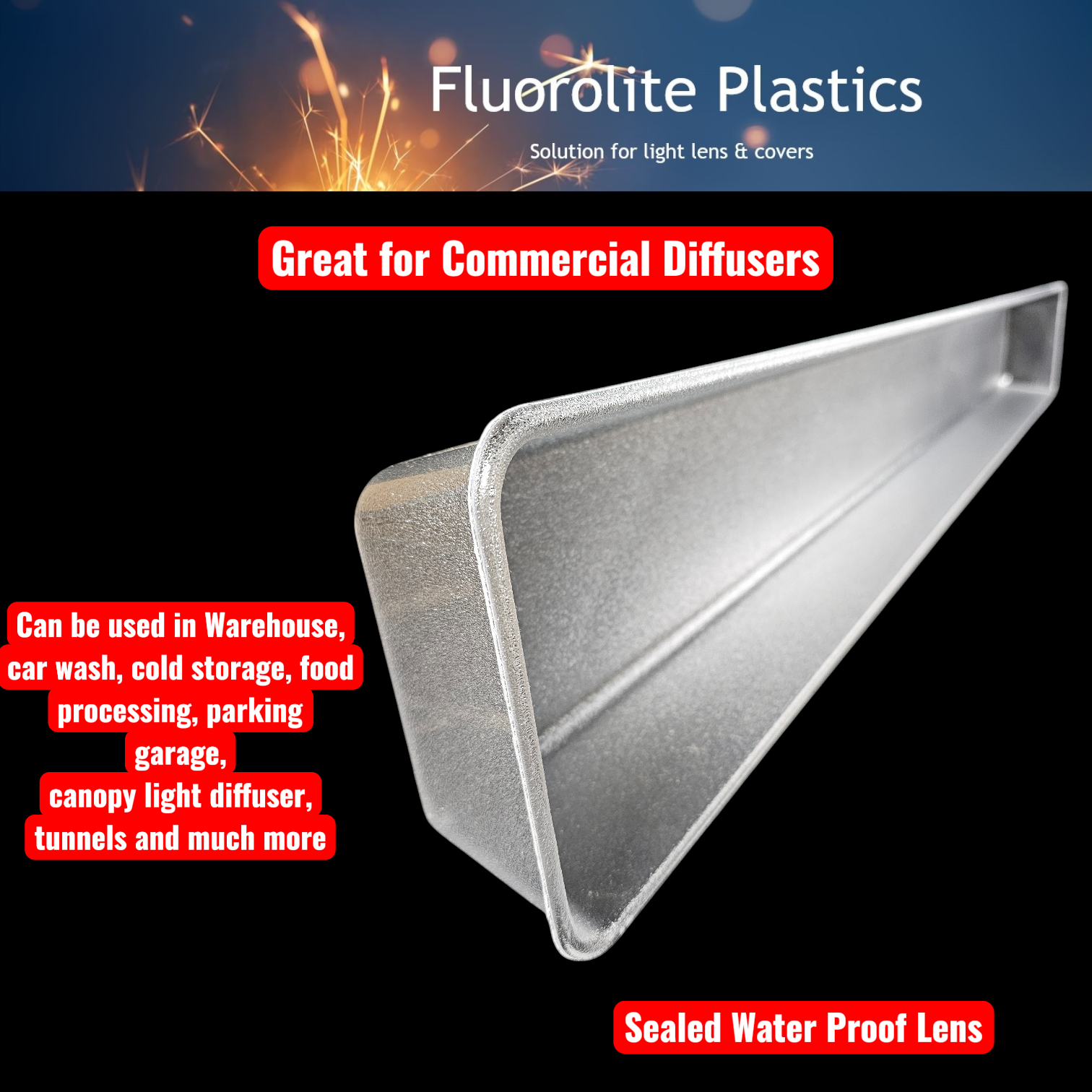 USA vapor tight lens manufacturer