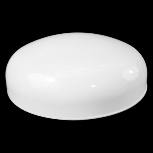 F-9033: 14" Mushroom with Lip Round Ceiling Diffuser | Opening: 12" | Height: 4-1/2"