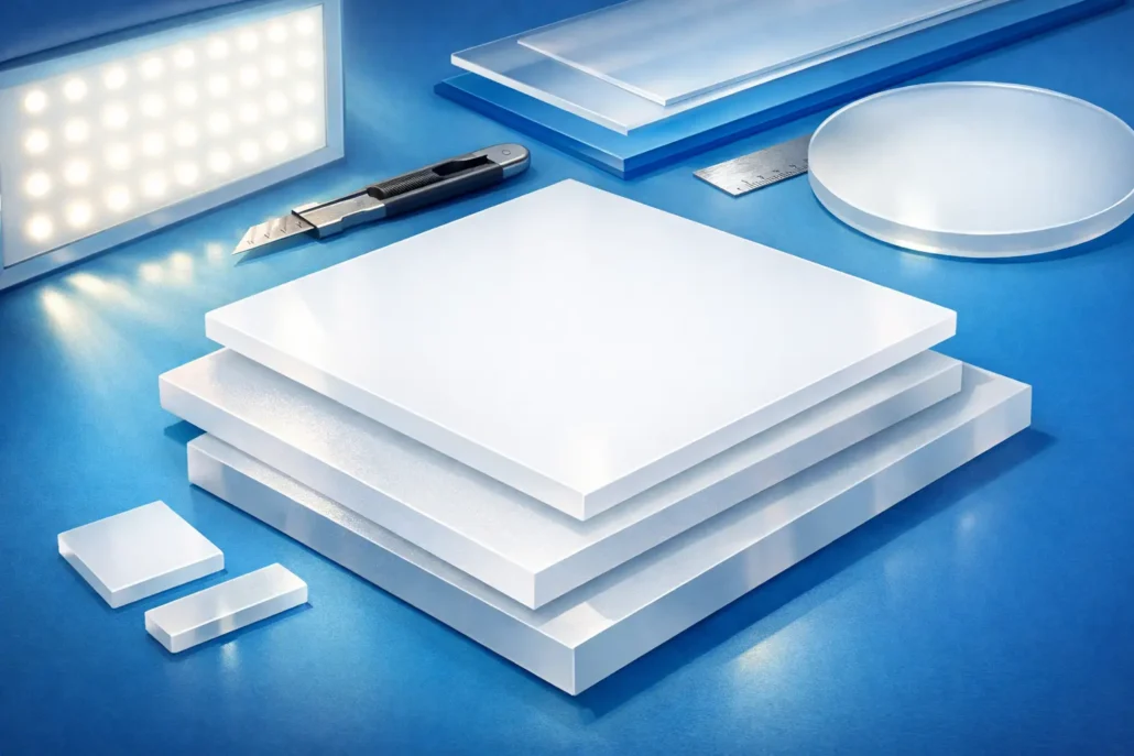 Acrylic Light Diffuser Sheet Cut to Size