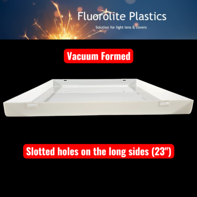 acrylic square light fixture cover