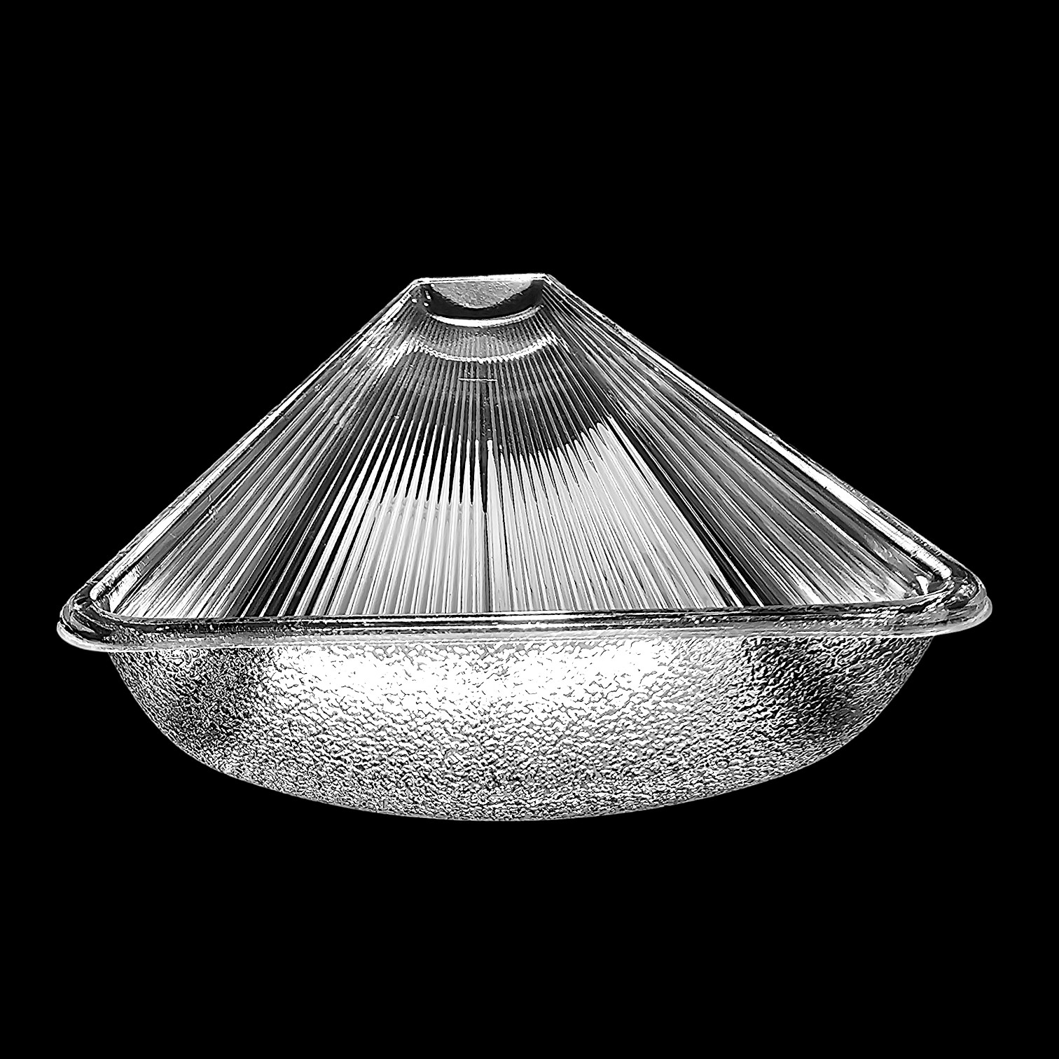 SLP Vapor Tight Lens For CT2-HV5-2L4 – 4′ Long, 2-Lamp T8 Replacement – Clear Diffuser