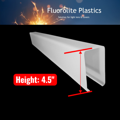 bathroom light diffuser 4.5 in deep