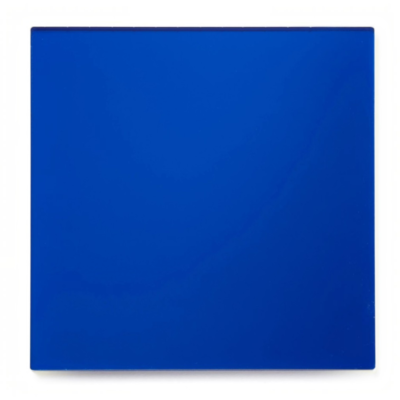 blue acrylic mirror sheet