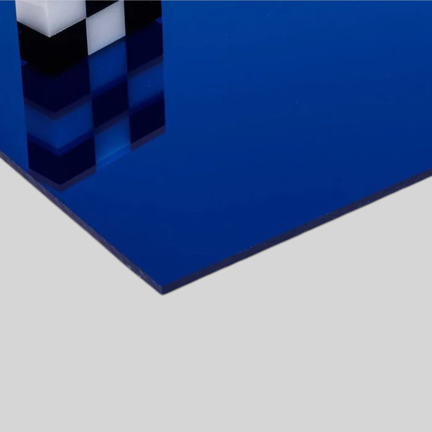 blue mirror acrylic sheet