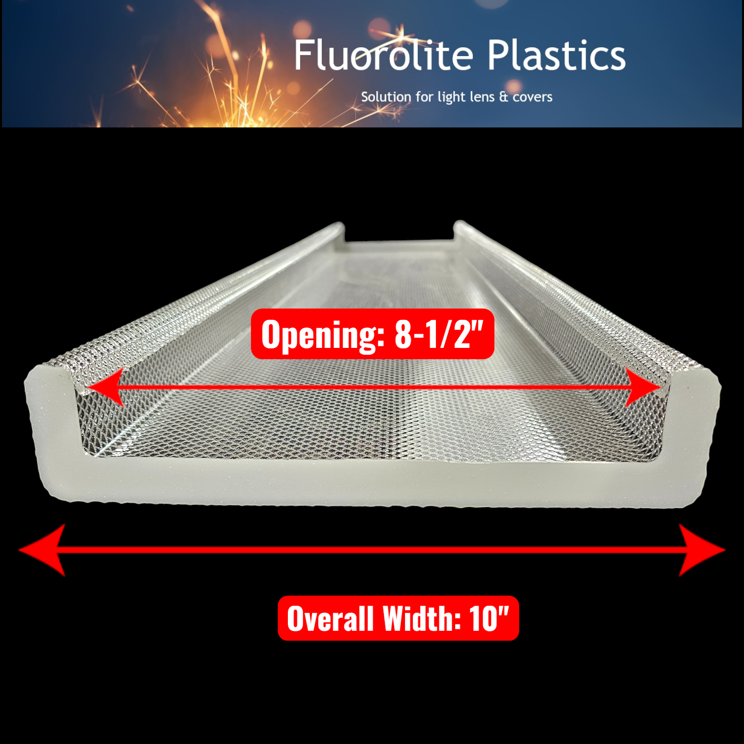 commercial electric 4ft led prismatic wrap light