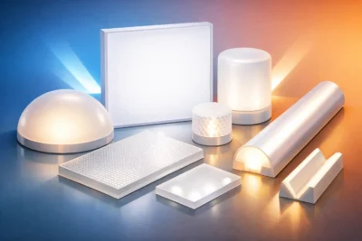 Custom Molded Light Diffuser Options