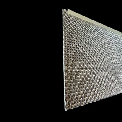 flat panel with metal u channel