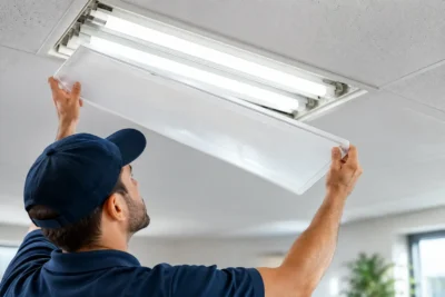 Flourescent Light Cover: When to Replace It