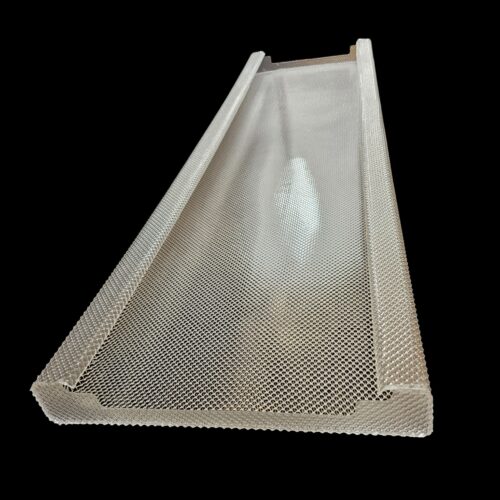 fluorescent wrap around light cover