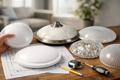 How to Choose Ceiling Light Covers That Fit