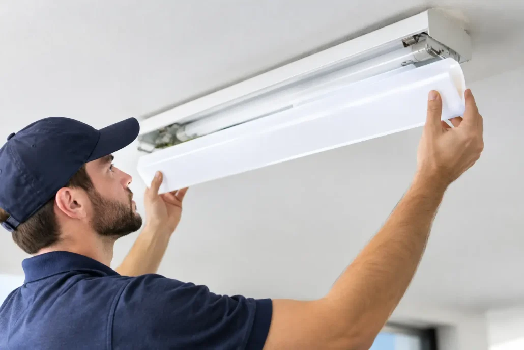 How to Replace a Wrap Around Fixture Lens
