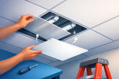 How to Replace Acrylic Diffuser Panel